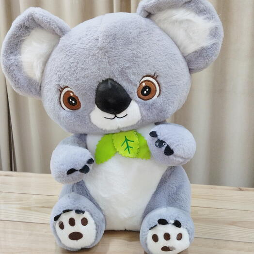 Мягкая игрушка Коала с листиками