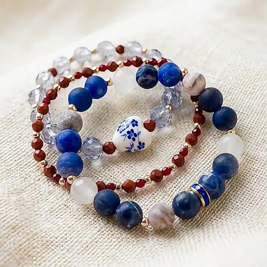 Комплект браслетов Terra Blue