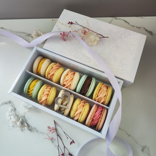 Набор макарон микс вкусов