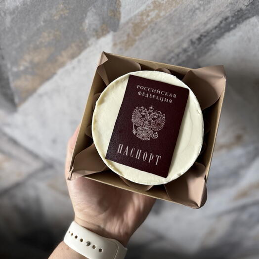 Бенто торт с паспортом