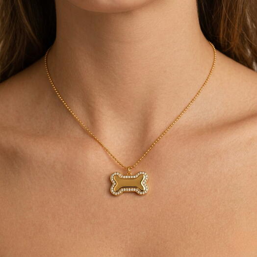 Golden Bone Necklace