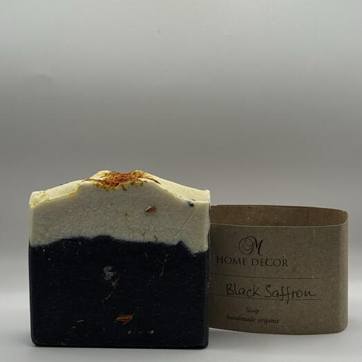 Мыло ручной работы с ароматом Black saffron