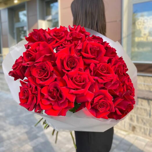 Букет из 25 французских роз