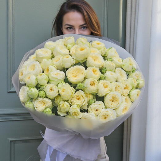 Ağ Sprey Qızıl Gul (Enchanted Bloom)