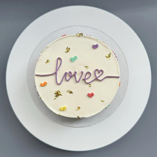 Дофаминовый бенто-торт "Love" 600 гр