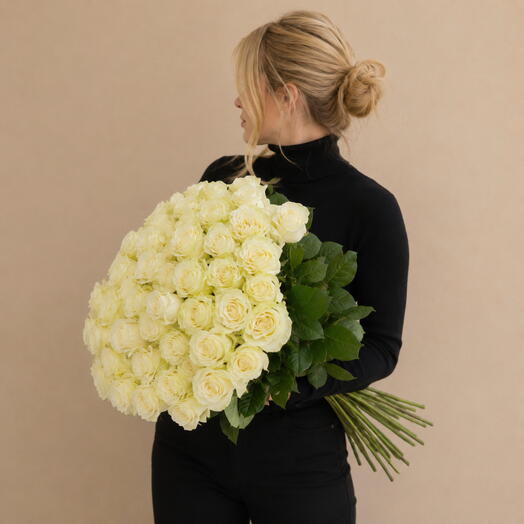 White Rose Luxury Bouquet