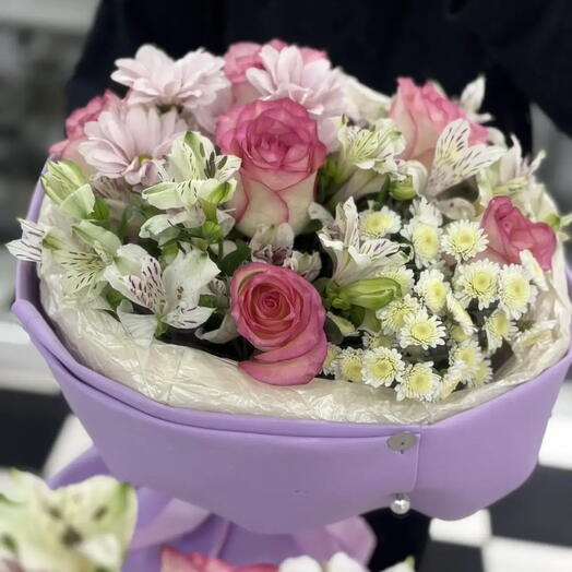 🌸Сборный букет с розами
