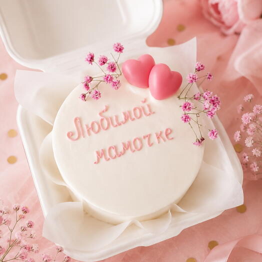 Бенто торт Любимой мамочке. Подарок для мамы