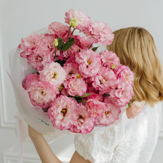 Нежность 🌸букет с эустомой