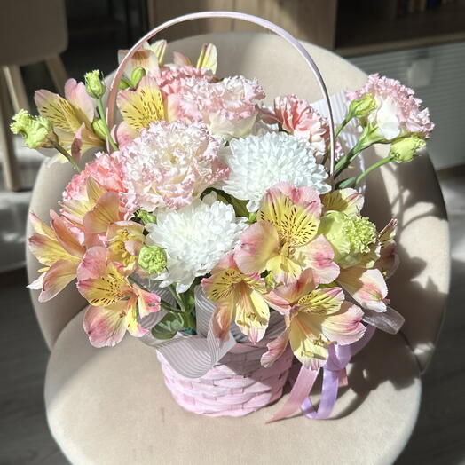 Корзинка микс «С Любовью»🌸🌿