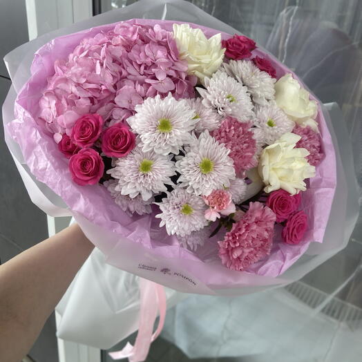 Большой букет «Pink cloud 💗