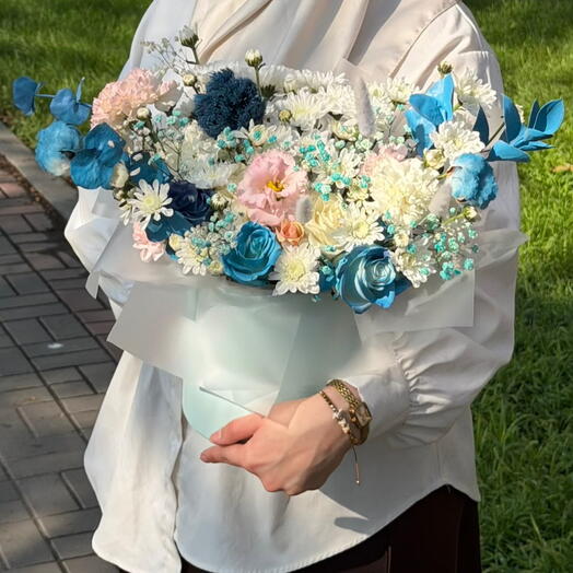 Композиция голубенькая 🩵