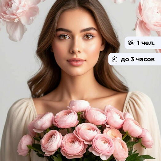 Цветы в кадре. Фотосессия в студии