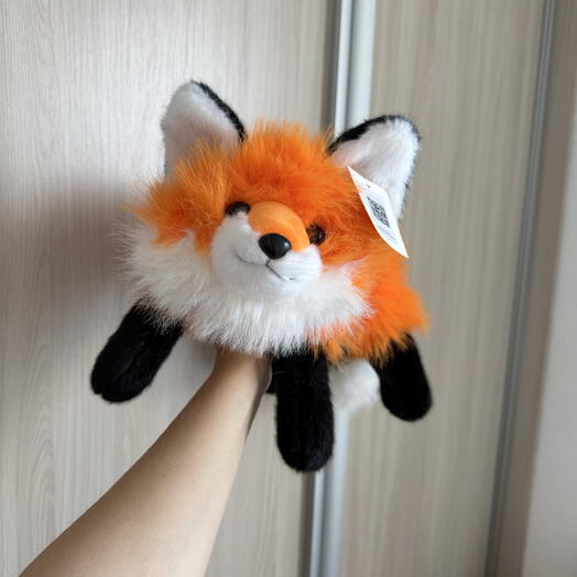 Мягкая игрушка лис лисенок