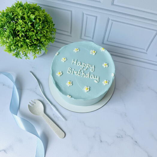 Бенто happy birthday с ромашками