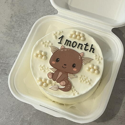 Бенто торт на 1 месяц