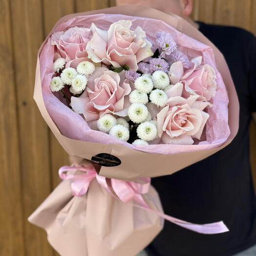 Букет из французских роз 🌸