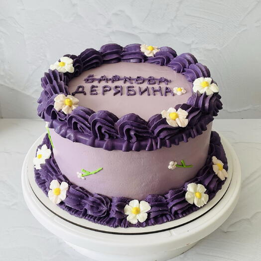Торт на девичник 2 кг с декором Ламбет