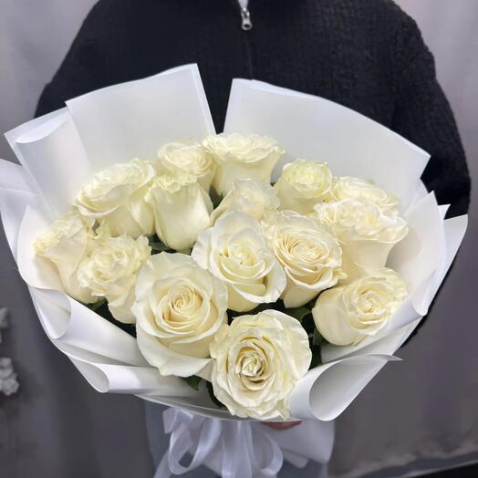 Букет из белых Роз