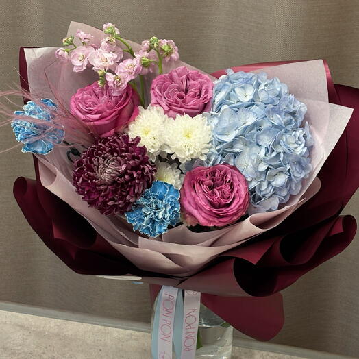 Pink and Blue