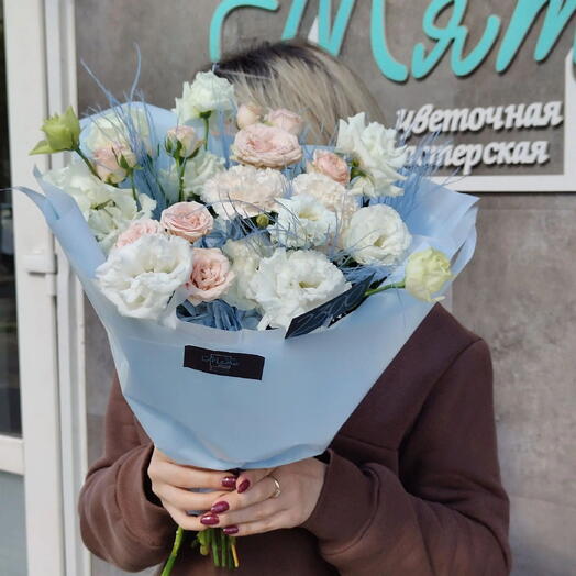Авторский букет Небесный бриз