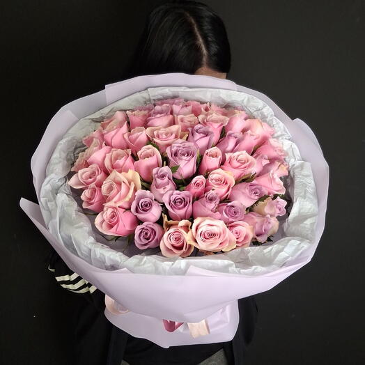 Микс из 51 кенийской розы