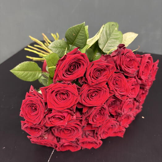 Роза красная 31 (40см) 🌹