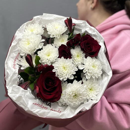 Букет S «Тепло маминых рук»