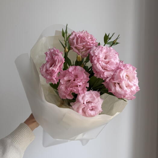 Моно комплимент из эустомы💕