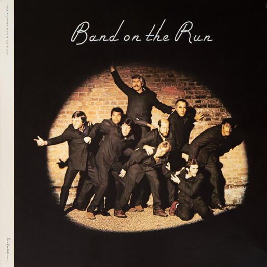 Винтажная пластинка Wings — Band On The Run (плакат внутри) 2LP, EX-