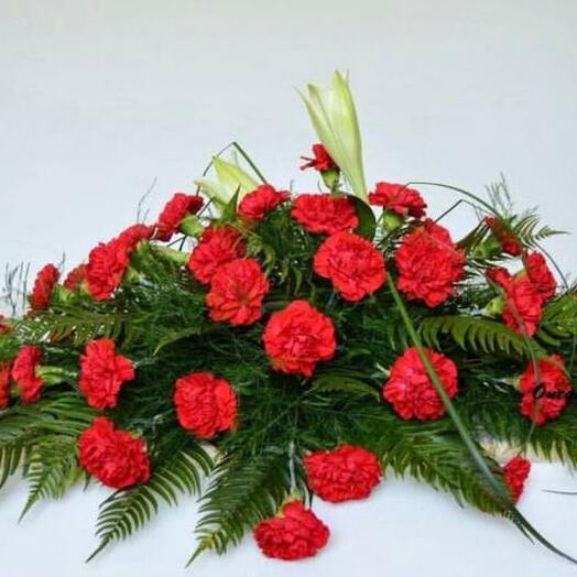 Wreath laying