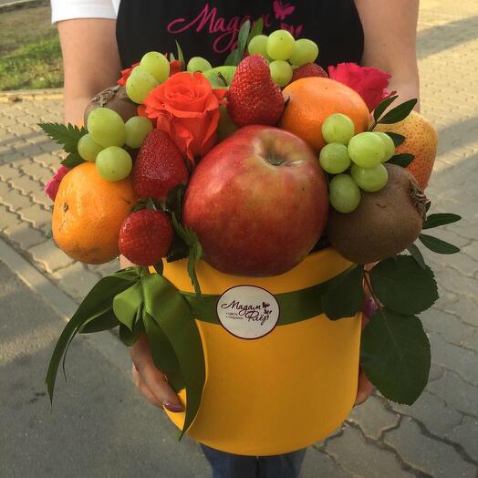 Caja de frutas y bayas