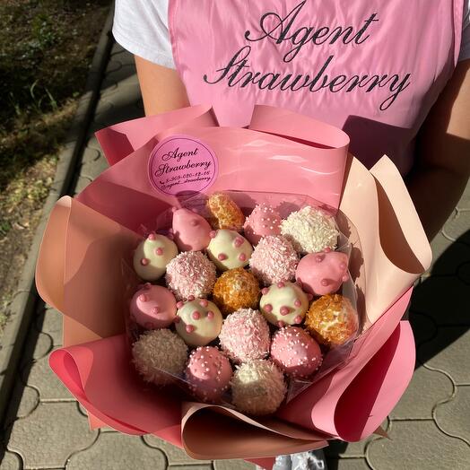Букет из клубники 🎀МИЛЫЙ🎀