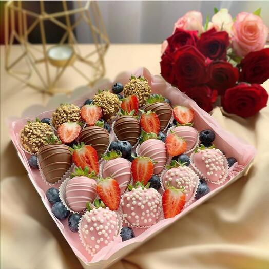 Клубника в шоколаде 16 штук