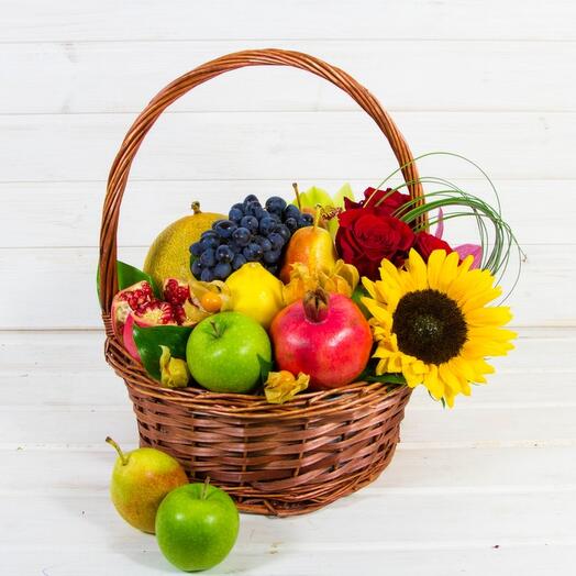 Cesta de frutas