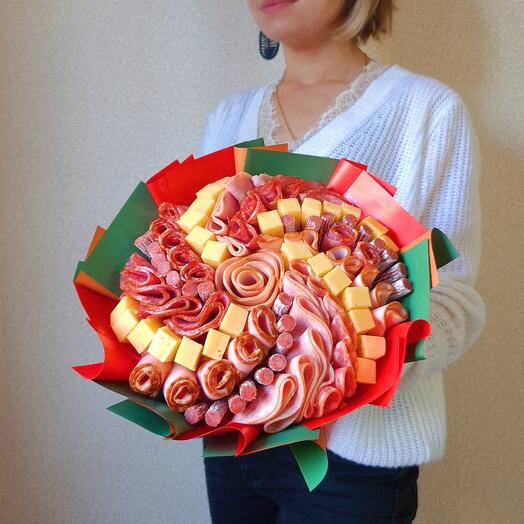 Сырный Колбасный букет