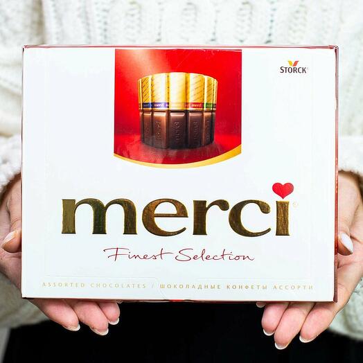 "Merci" Chocolate set