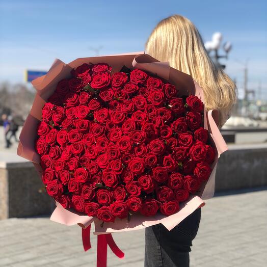 101 красная Роза