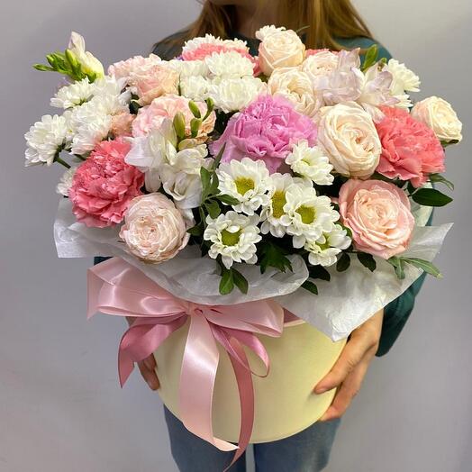 Flowers in a box