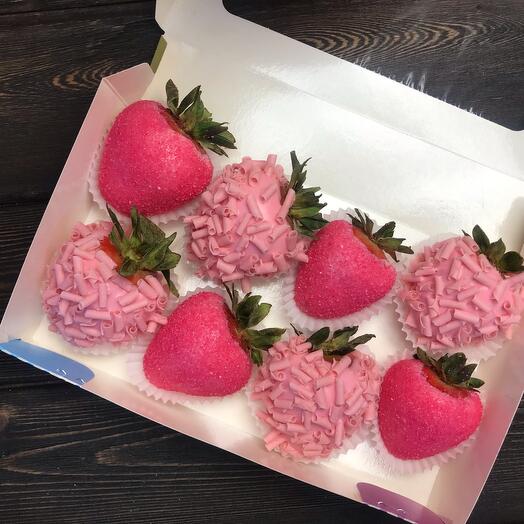 Набор Клубника в шоколаде «Pink2"