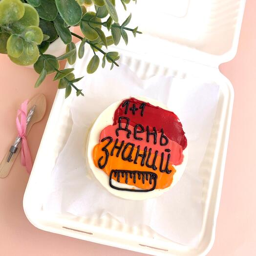 Бенто торт на День знаний