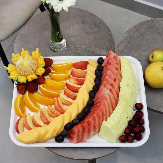 Fruitful cut Fruits Tray