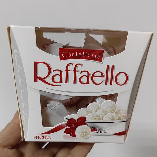 Raffaello Ferrero Confetteria Рафаэлло Конфеты Raffaello комплимент 150гр