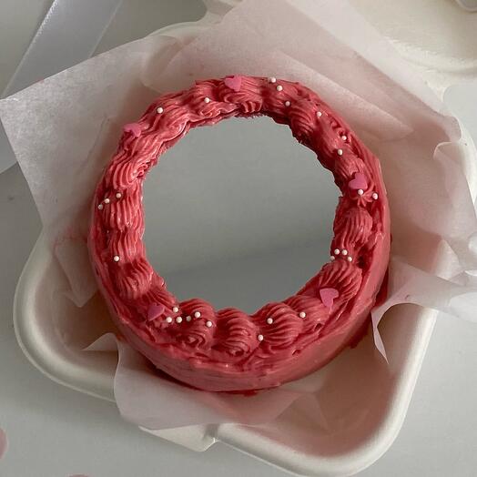 Бенто-торт с зеркалом селфи-торт SELFIE CAKE сестре, маме, подруге, девушке, парню