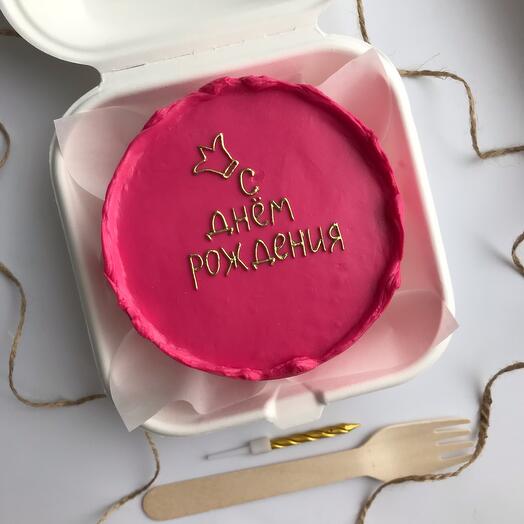 Бенто торт С днём рождения