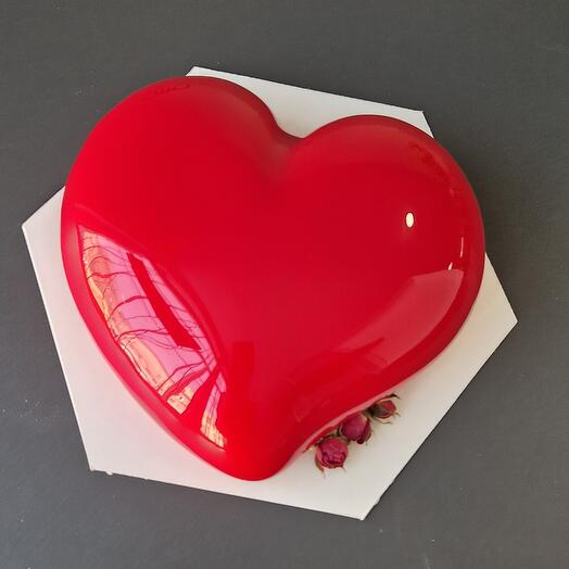 Муссовый бенто торт манго-маракуй