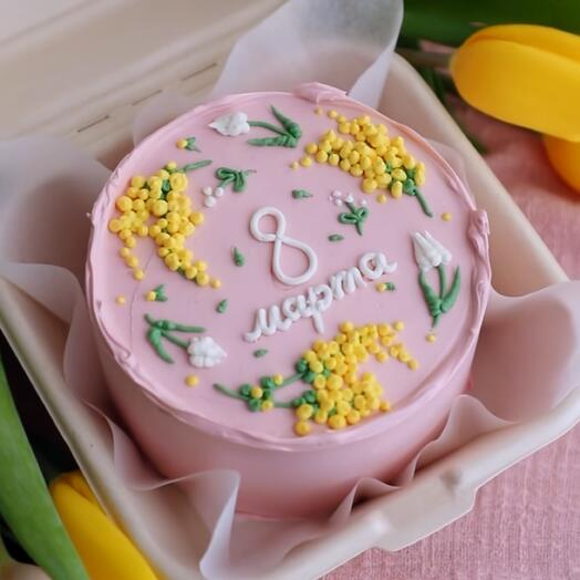 Bento cake on March 8th