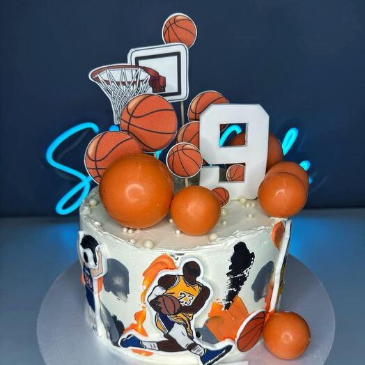 Торт «Баскетбол