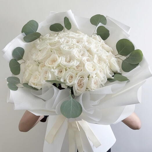 51 White Roses