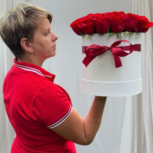 Цветы в коробке